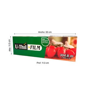 Film para alimentos Uthil 30cm x 304 metros