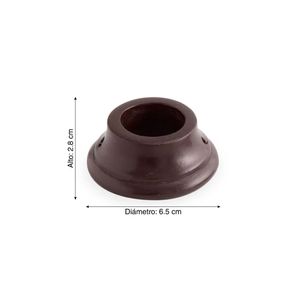 Soporte Canopla Cedro 1"