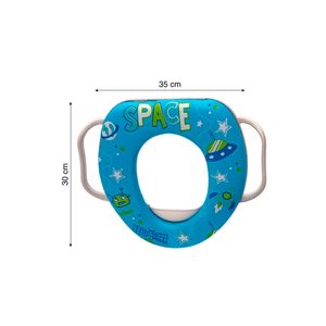 Asiento para inodoro infantil con asas