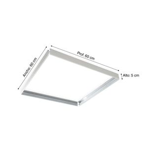 Marco para adosar panel LED 60x60cm