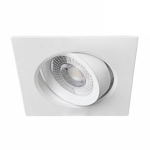 Spot LED Integrado Lightech Dirigible Cuadrado 7W 10.5cm Luz Fría