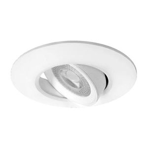 Spot LED Integrado Lightech Dirigible 7W 10.5cm Luz Fría Blanco