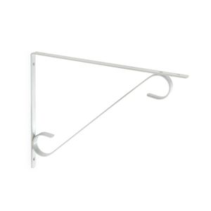 Soporte de repisa Colonial 30cm Blanco