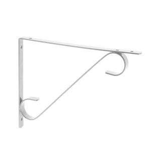 Soporte de repisa Colonial 25cm Blanco