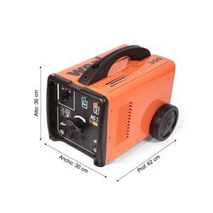 Soldadora liviana de arco electrico 215A