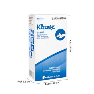 Jabón en espuma Kleenex 800ml