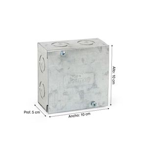 Caja de paso Liviana 4x4x2" 0.9mm
