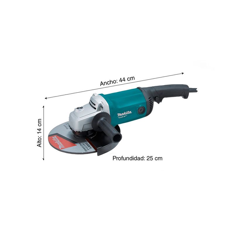 Esmeril amoladora makita mt 9 2200w 6600rpm MAKITA