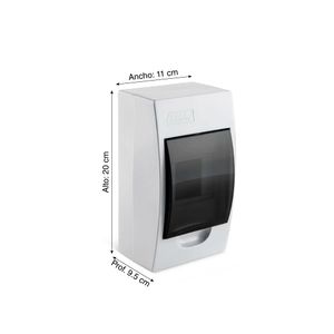 Tablero adosable 4 polos
