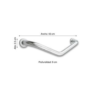 Barra de seguridad Acero inoxidable L 25 mm