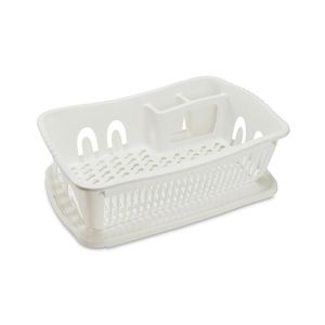Escurridor plástico para 24 piezas blanco