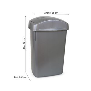 Tacho rectangular 27.8 litros Rey