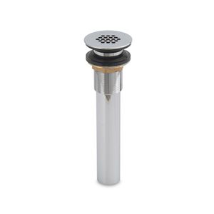 Desague Bce. Cromado 1 1/4x8" C/rejilla Y Reb.