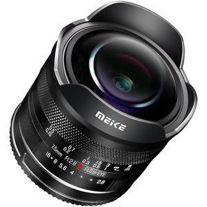 Lente Ojo de Pez Meike 7.5mm f/2.8 para Micro Cuatro Tercios