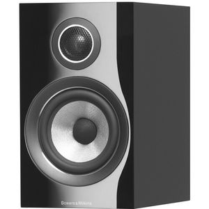 Bowers &amp; Wilkins 707 S2 Altavoces de estantería de 2 vías (negro brillante, par)