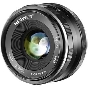 Neewer 35 mm f/1.7 lente principal manual para el montura Canon EF-M
