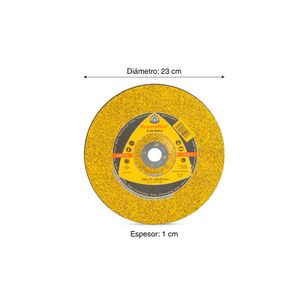 Disco de desbaste Metak Extra 9" 230x6x22