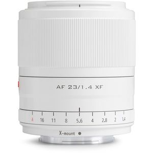 Lente Viltrox AF 23mm f/1.4 XF para FUJIFILM X (Edición Limitada Blanca)