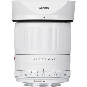 Lente Viltrox AF 23mm f/1.4 XF para FUJIFILM X (Edición Limitada Blanca)