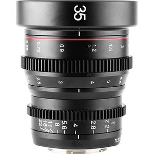 Meike 35 mm T2.2 Manual Focus Cinema Lens (MFT Mount)