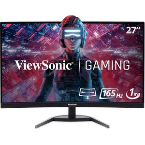 ViewSonic VX2768-PC-MHD 27 "16: 9 Freesync curvo 165 Hz Monitor de juegos LCD