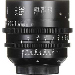 Sigma 35 mm T1.5 FF Prime de alta velocidad (montura E, pies)