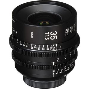 Sigma 35 mm T1.5 FF Prime de alta velocidad (montura E, pies)