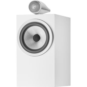 Bowers &amp; Wilkins 705 S3 Altavoces de estantería de 2 vías (blanco satinado, par)