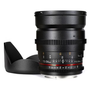 Samyang 24 mm T1.5 lente de cine para Nikon F-Monte