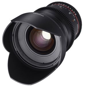 Samyang 24 mm T1.5 VDSLRII Lente de cine para Nikon F Mount