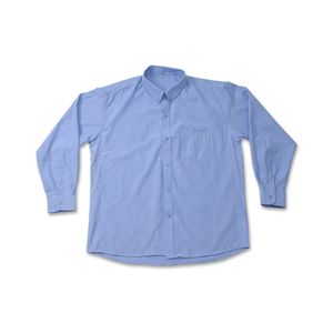 Camisa Oxford Manga larga Celeste Talla: Small
