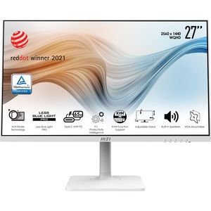 Monitor MSI Modern MD272QPW 27 "1440p (blanco)