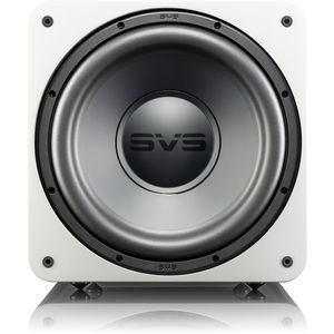 Subwoofer SVS SB-1000 Pro de 12&quot; y 325 W (blanco brillante para piano)