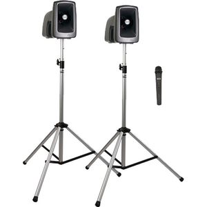Anchor Audio MEGA-DP1-AIR-H MEGAVOX 2 Paquete de aire de lujo con altavoz acompañante inalámbrico