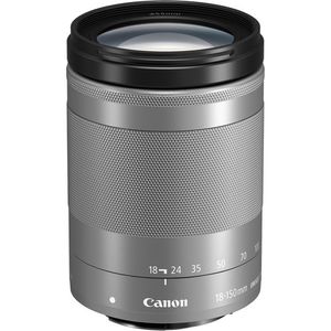 Canon EF-M 18-150 mm f/3.5-6.3 es lente STM (plata)