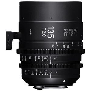 Sigma 135 mm T2 T2 completamente luminoso FF Alta velocidad Prime (Sony E, pies)