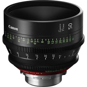 Canon 50 mm Sumire Prime T1.3 (PL Mount, pies)