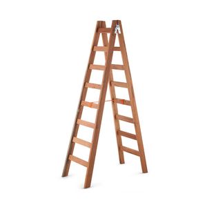 Escalera Tijera de madera 8 pasos
