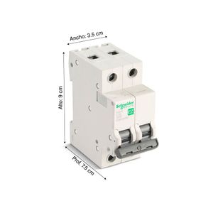 Interruptor Termomagnético Easy9 2x50A 6000A 230V