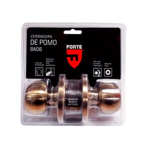 Cerradura Pomo para baño Bronce Antiguo