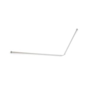 Tubo de ducha en L adosable 1.20 x 1.20 m