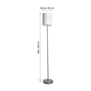Lámpara de pie Gia Blanca 1 Luz