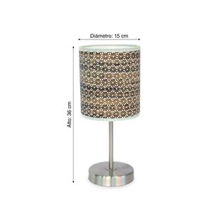 Lámpara Gia Marrón 1 Luz