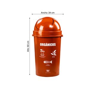 Tacho Cosmos para residuos orgánicos 60 litros
