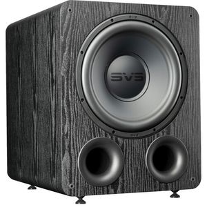 Subwoofer SVS PB-1000 Pro de 12&quot; y 325 W (fresno negro premium)
