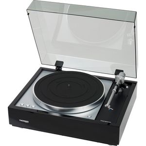 Thorens TD 1601 Semiautomático de dos velocidades de dos velocidades (negro brillante)