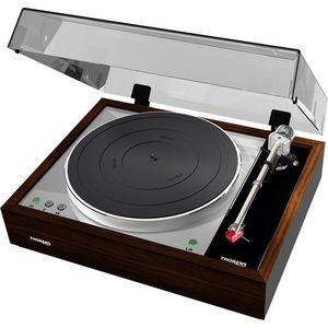 Thorens TD 1601 Semiautomático de dos velocidades de dos velocidades (nogal de alto brillo)