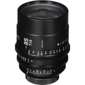 Sigma 85 mm T1.5 ff Prime de alta velocidad (Sony E-Mount, metros)