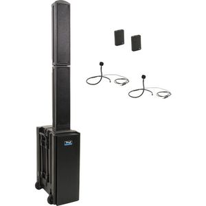 Anchor Audio Beacon System 2 con receptor dual, dos transmisores de cinturón y dos micrófonos