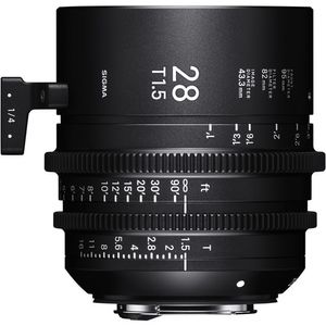 Sigma 28 mm T1.5 ff Prime de alta velocidad (Monte E)